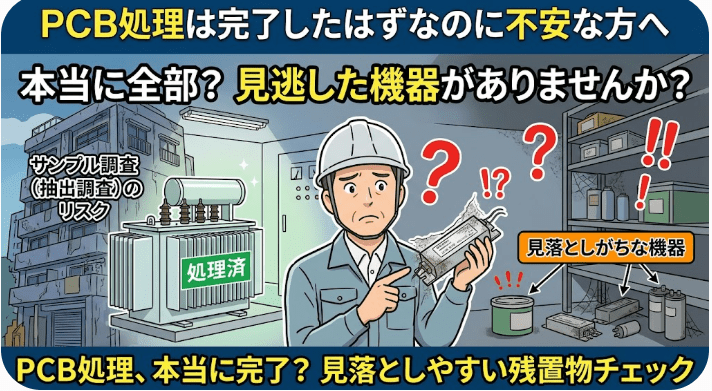 PCB見逃した機器はない？